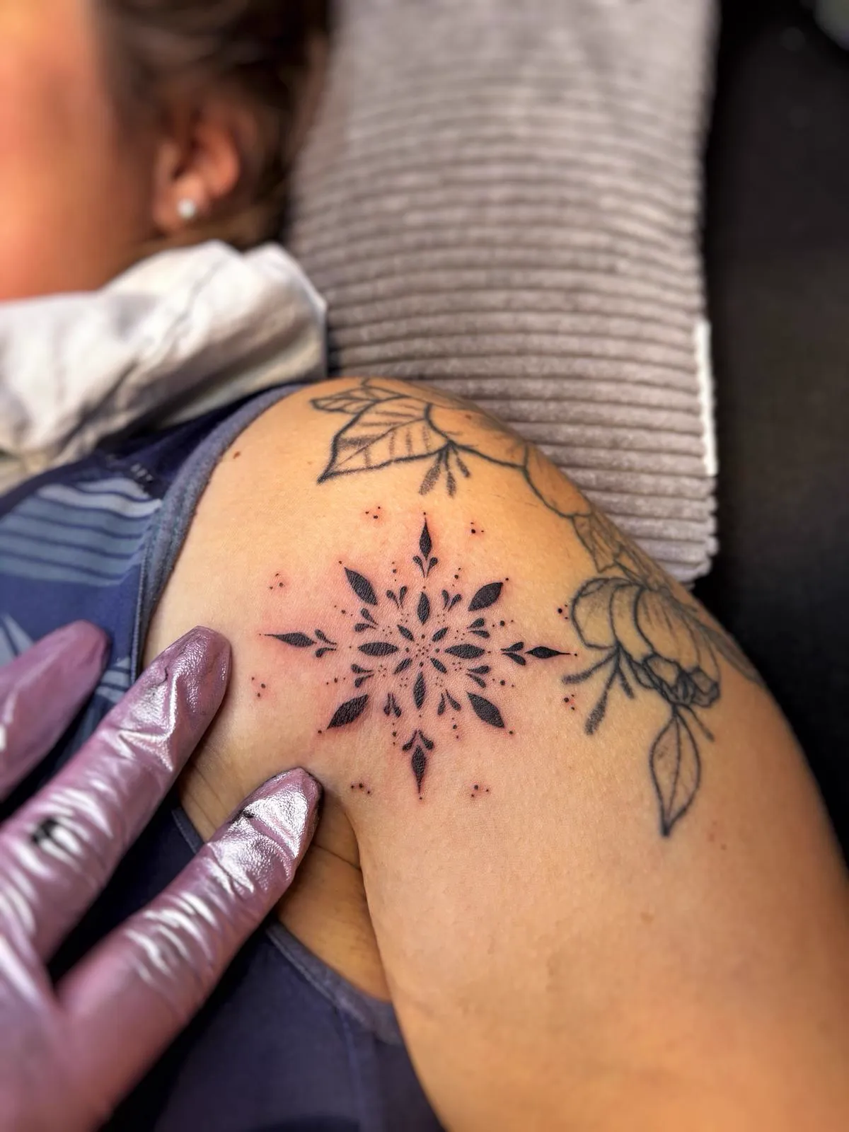 Mandala Schulter-Tattoo