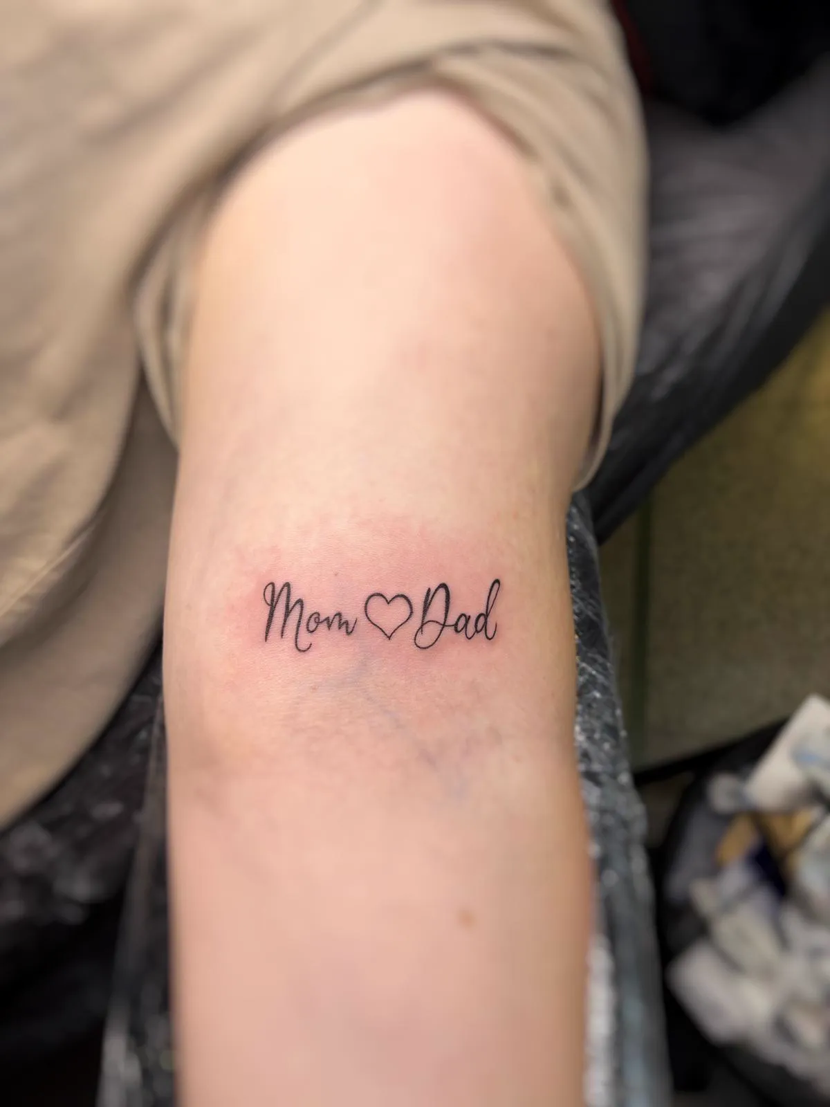 Mom Dad Tattoo